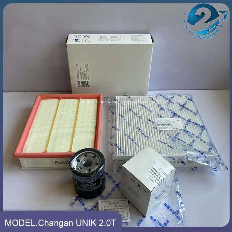 3Pcs Filter Kompleti Za Changan 2021 UNIK 2.0 T Zračni Filter Kabine Filter Olja, Filter bo Ustrezala Slike 0