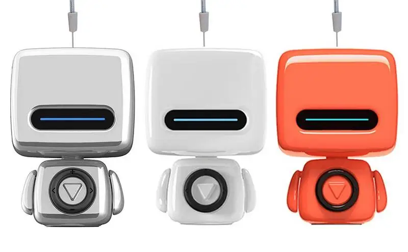 Brezžični Mini Zvočnik Težka Popolnoma Nov Prenosni Robot Obliko Zvočnika Punchy Bas Audio Stereo Srčkan Zvočnik Za Otroke Sobe Slike 0