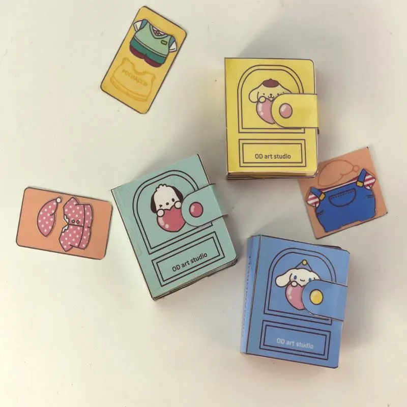 Sanrio DIY Srčkan Risanka Kurumi Melodijo Cimet Pes Puding Pes Pacha Pes Mirno Knjiga Douban Sladoled Tovornjak Slike 0