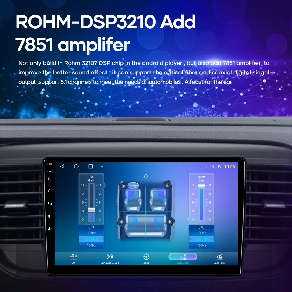 Prelingcar Android 12 avtoradia Za Dacia delovna halja 2013-2015 Let 9-palčni NE Večpredstavnostna DVD Video Predvajalnik Navigacija GPS Okta-Core Slike 3
