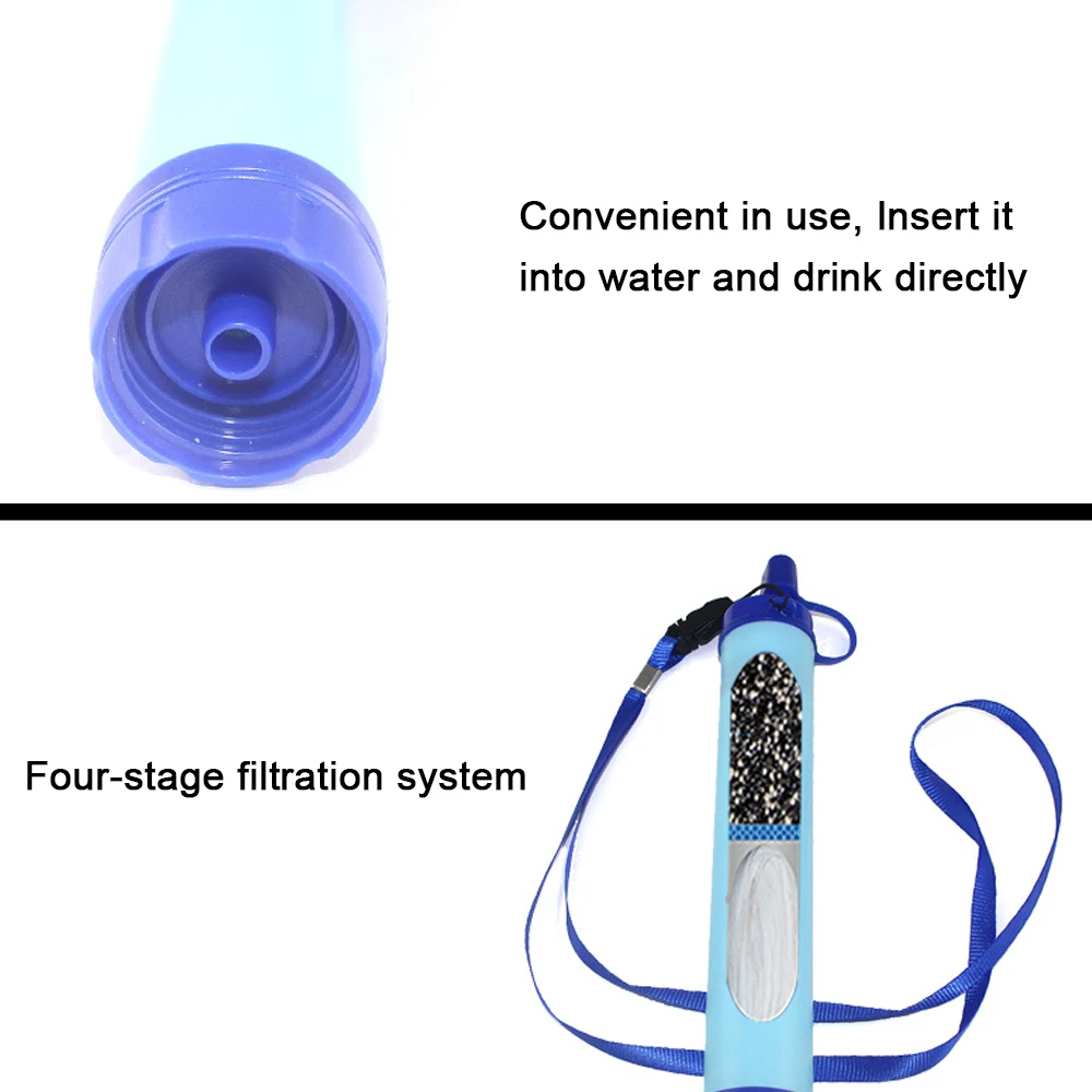 Prenosni Varovanje Okolja Vodni Filter Kampiranje Pohodništvo, Vodni Čistilec Vode Čistilo Ultrafiltration Lifesaving Slike 3