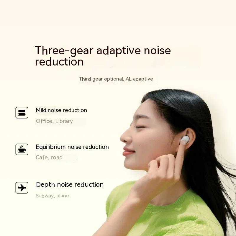 Xiaomi Redmi Brsti 4 TWS Slušalke Brezžične Slušalke Nepremočljiva Gaming Slušalke Bluetooth Slušalke 30 Ur Baterije Z Mic Slike 3