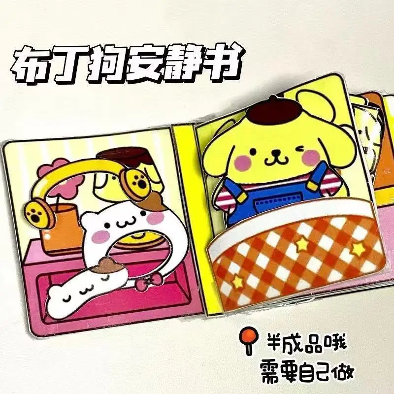Sanrio DIY Srčkan Risanka Kurumi Melodijo Cimet Pes Puding Pes Pacha Pes Mirno Knjiga Douban Sladoled Tovornjak Slike 4