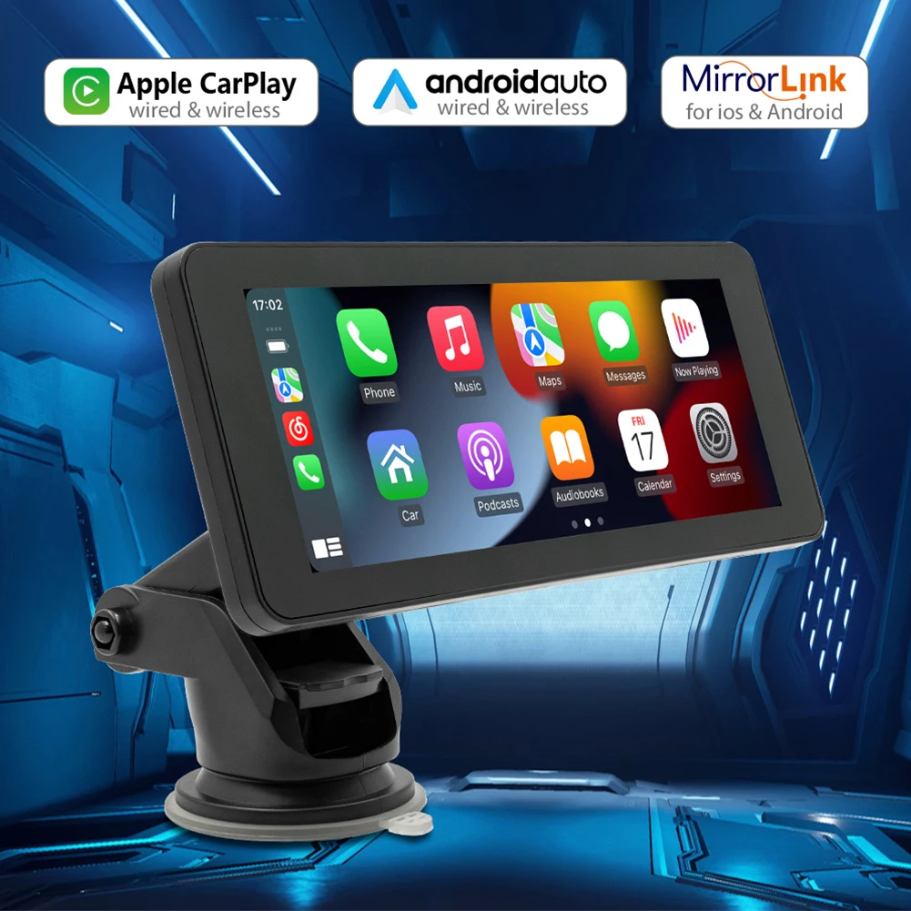 Avto Radio, Brezžični Carplay Android Auto Bluetooth-združljivi Multimedijski Predvajalnik 6.86 Palčni Mirrorlink FM Radio HD Obračanje Fotoaparat Slike 5